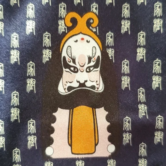 Chinese Opera Masks necktie - Picture 4 of 8
